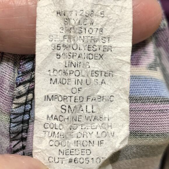 BaileyBlue Maxi Dress Womens Small Black Bodice Paisley Skirt Sleeveless - Picture 8 of 9